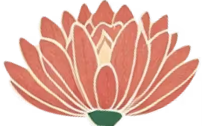 蓮花裝飾 - 籤詩分隔線